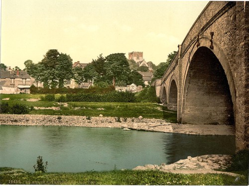 [Cathedral, from the river, St. Asaph, Wales]
