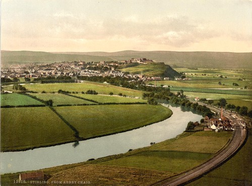 [The town of Stirling, from Abbey Craig, Scotland]