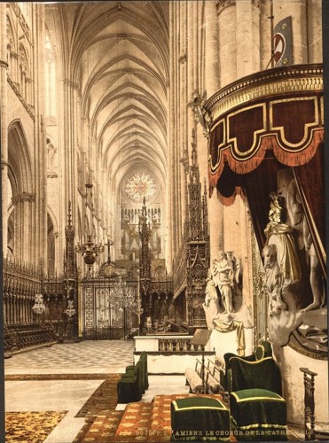 [The Cathedral choir, Amiens, France]
