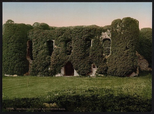 [Banqueting Hill, Beaumaris Castle, Wales]