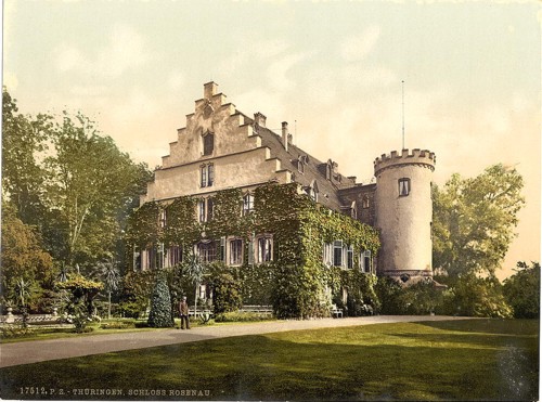 [Rosenau Castle, Thuringia, Germany]