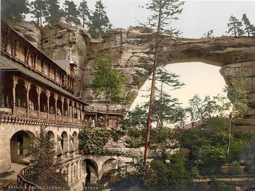 [Prebischthor, Saxony, Germany (i.e.,Pravcická brána, Czech Republic)]