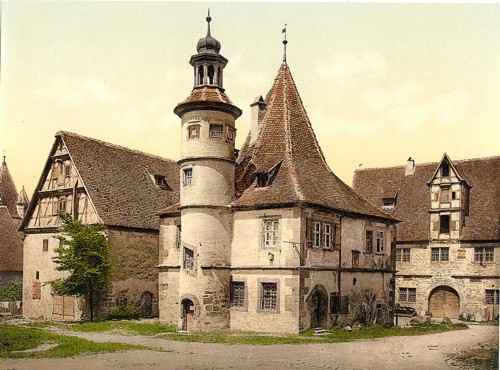 [Gamekeepers house (i.e.Hegereiterhaus), Rothenburg (i.e. ob der