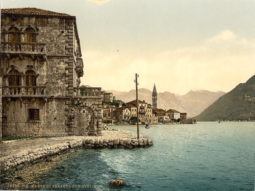[Perasto, with Stolievo, Dalmatia, Austro-Hungary]