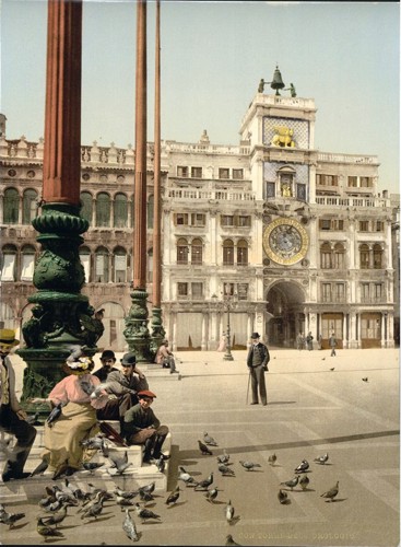 [St. Mark's Place and Clock, Venice, Italy]